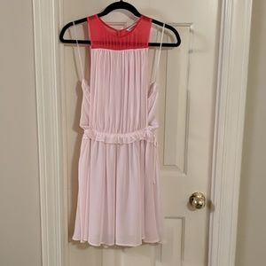 Express pink, knee length dress